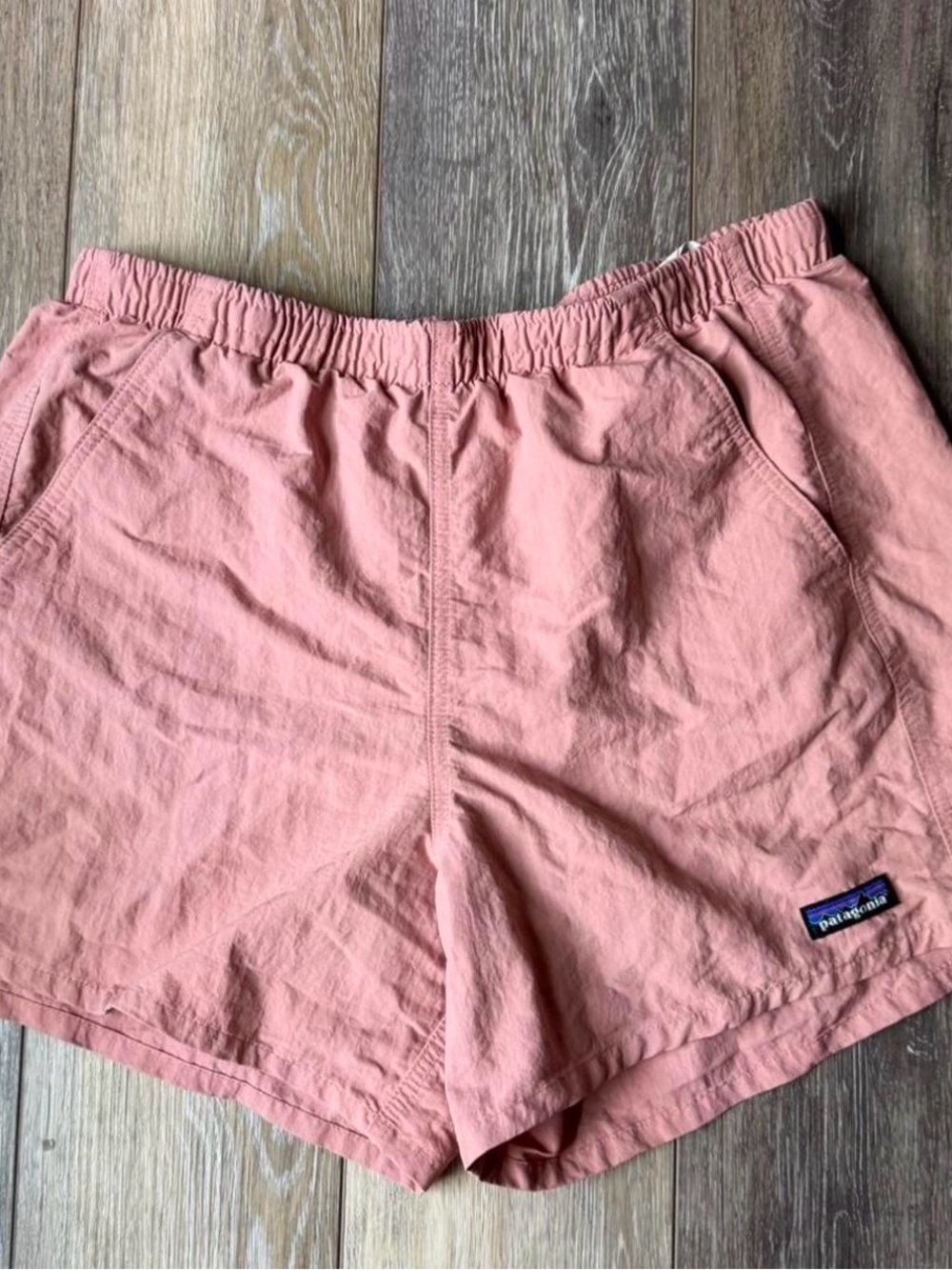 SOLD Women’s Pink Patagonia Baggies Shorts Size M